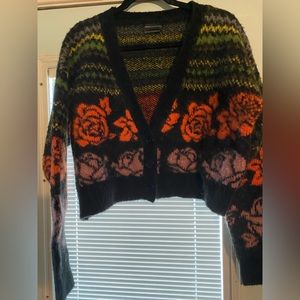 Urban Outfitters Amelia Brushed cropped cardigan